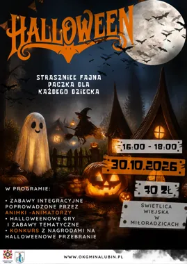Halloween dla dzieci w Miłoradzicach