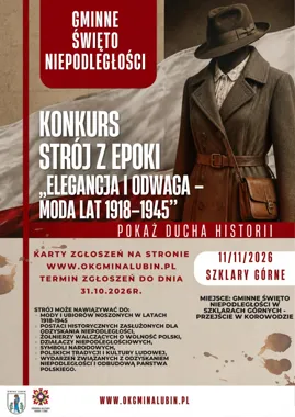 Konkurs „Strój z epoki” – „Elegancja i Odwaga – moda lat 1918–1945”