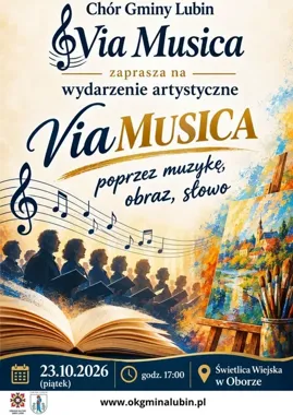 Muzyka, obrazy i słowo w Oborze. VIA Musica zaprasza na bezpłatne spotkanie
